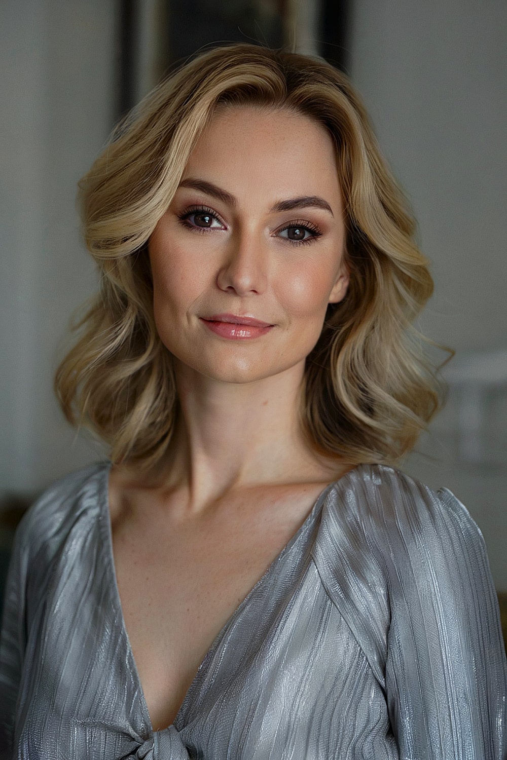 90s-inspired long bob hairstyle