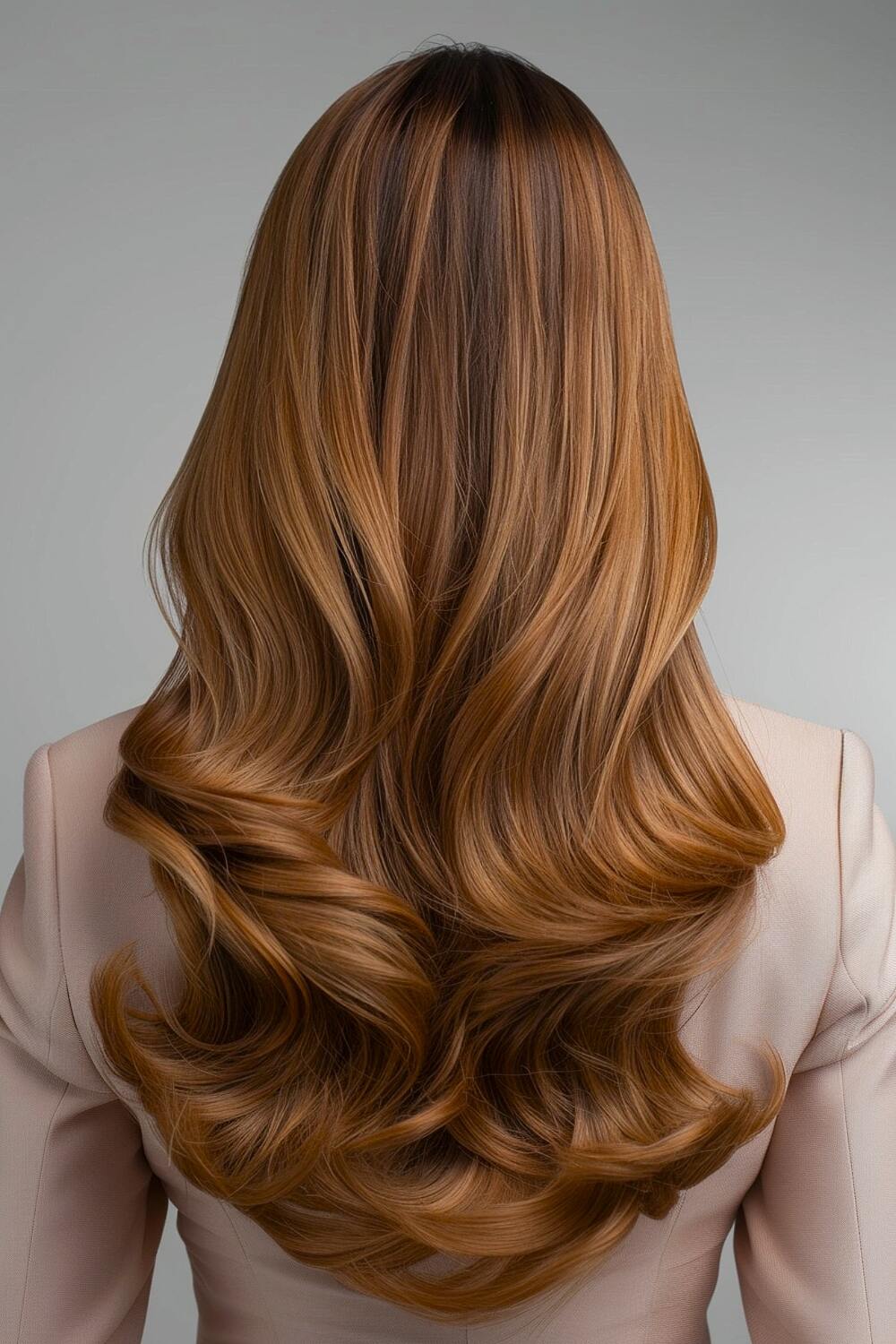 Cascade layers hairstyle