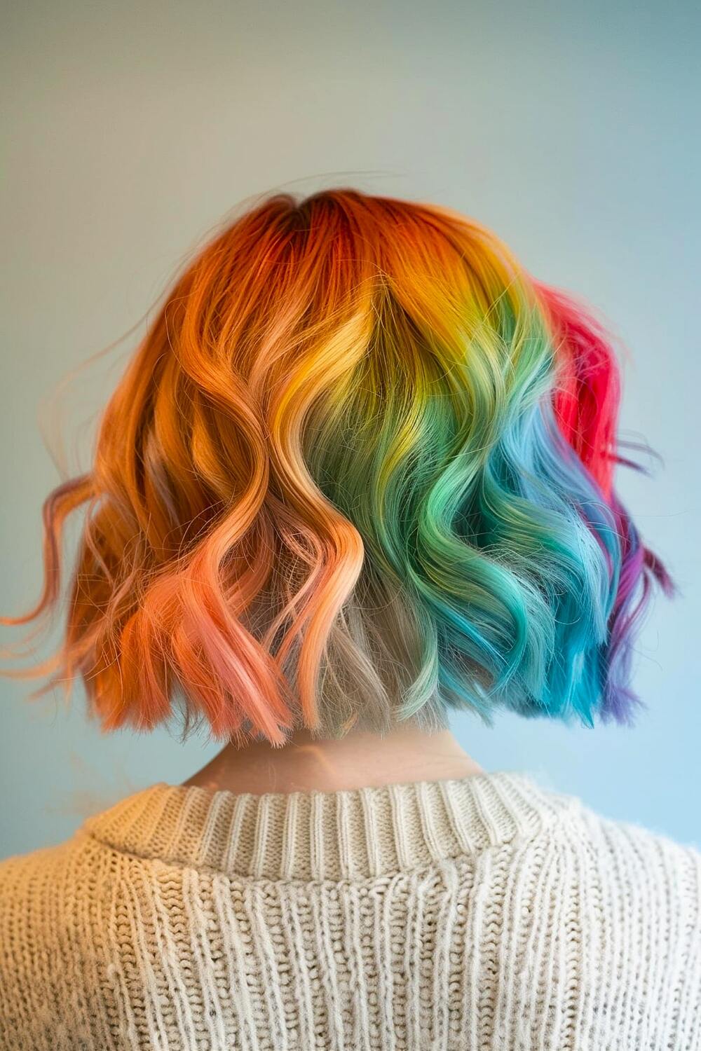 Creative hair dye idea
