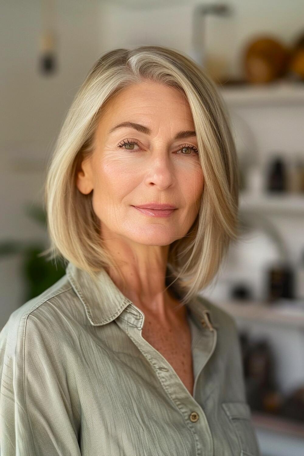 Chic sassy look for women over 50