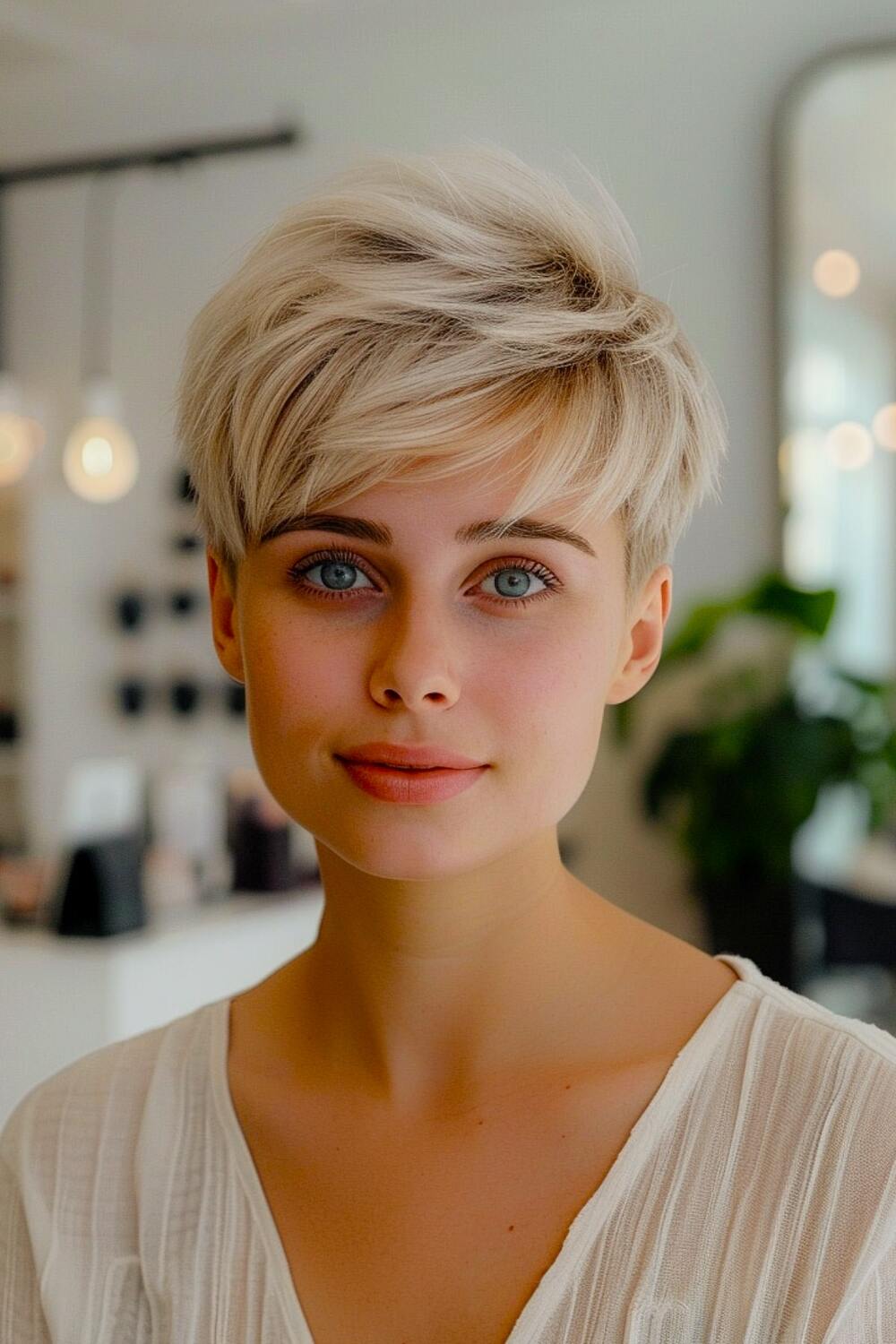 Pixie cut for thick hair