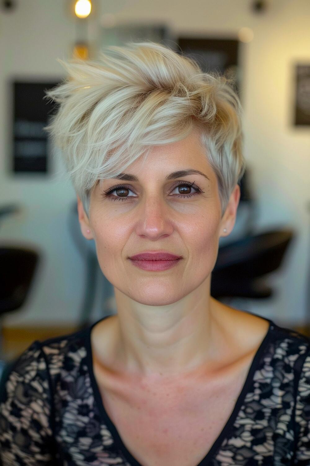 Messy Textured Pixie Hair