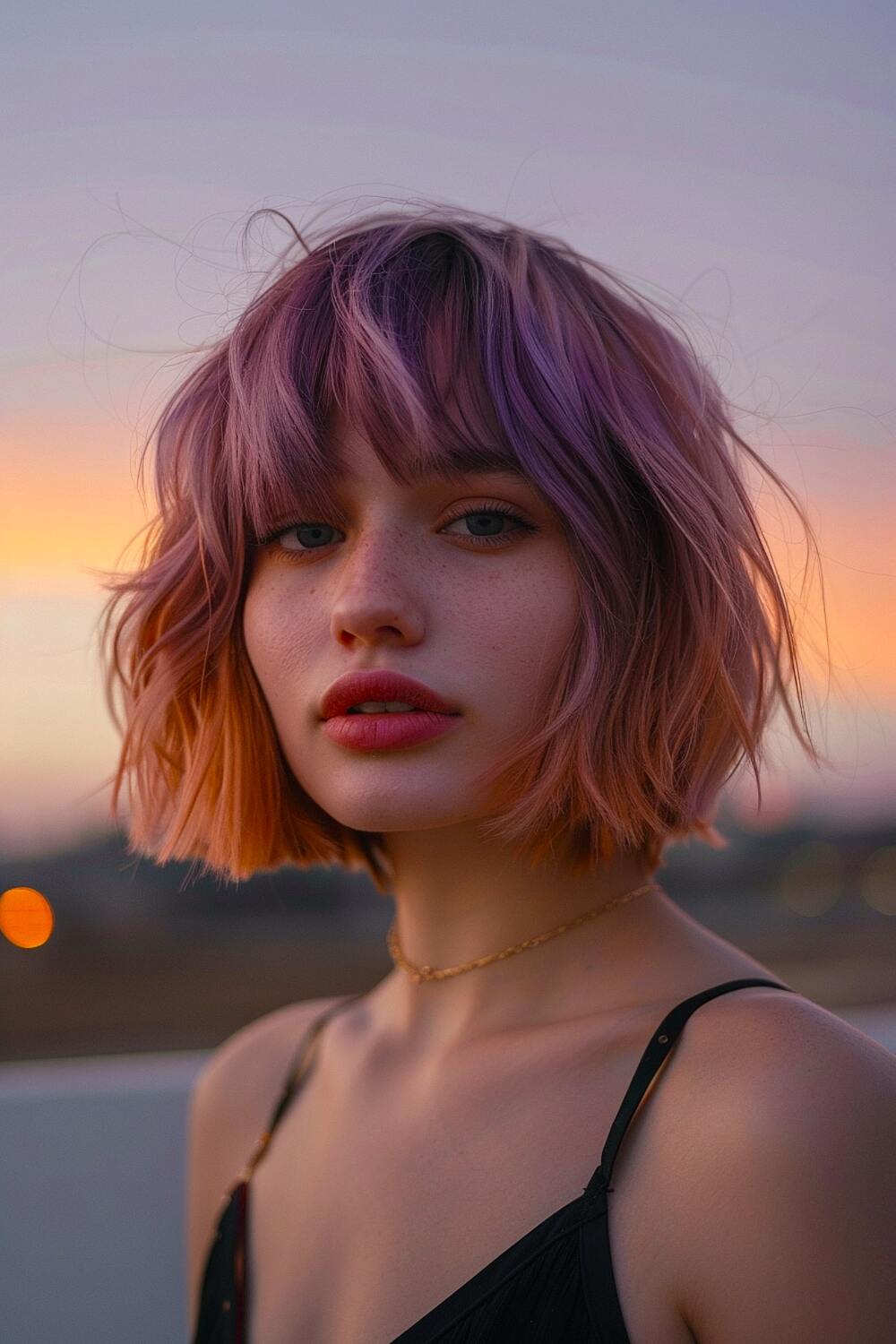 Duskwolf cut on short hair