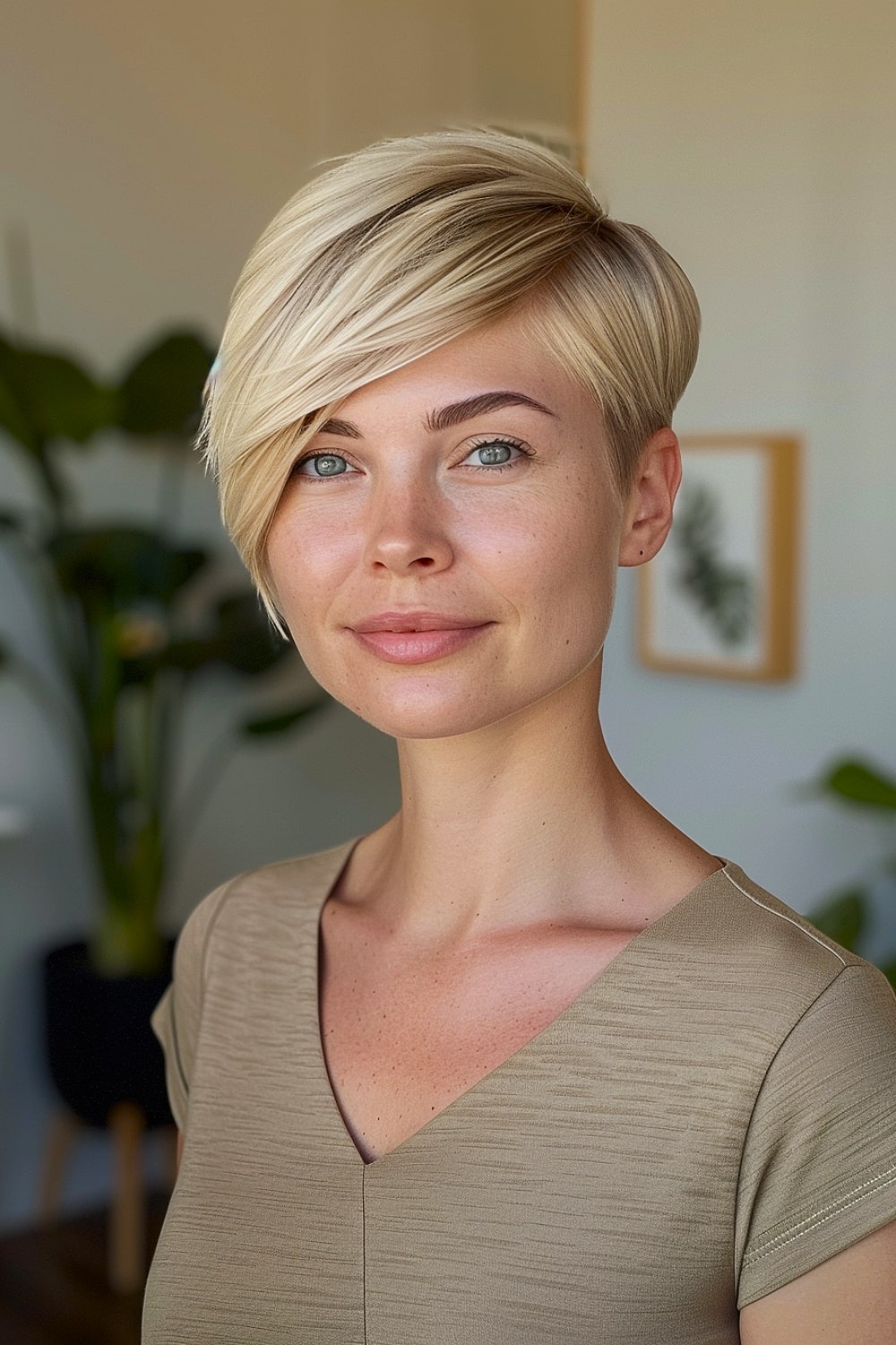 Easy sassy hairstyle