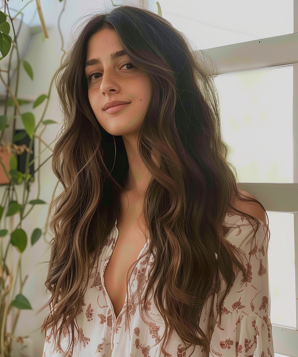Long waves with face-framing layers