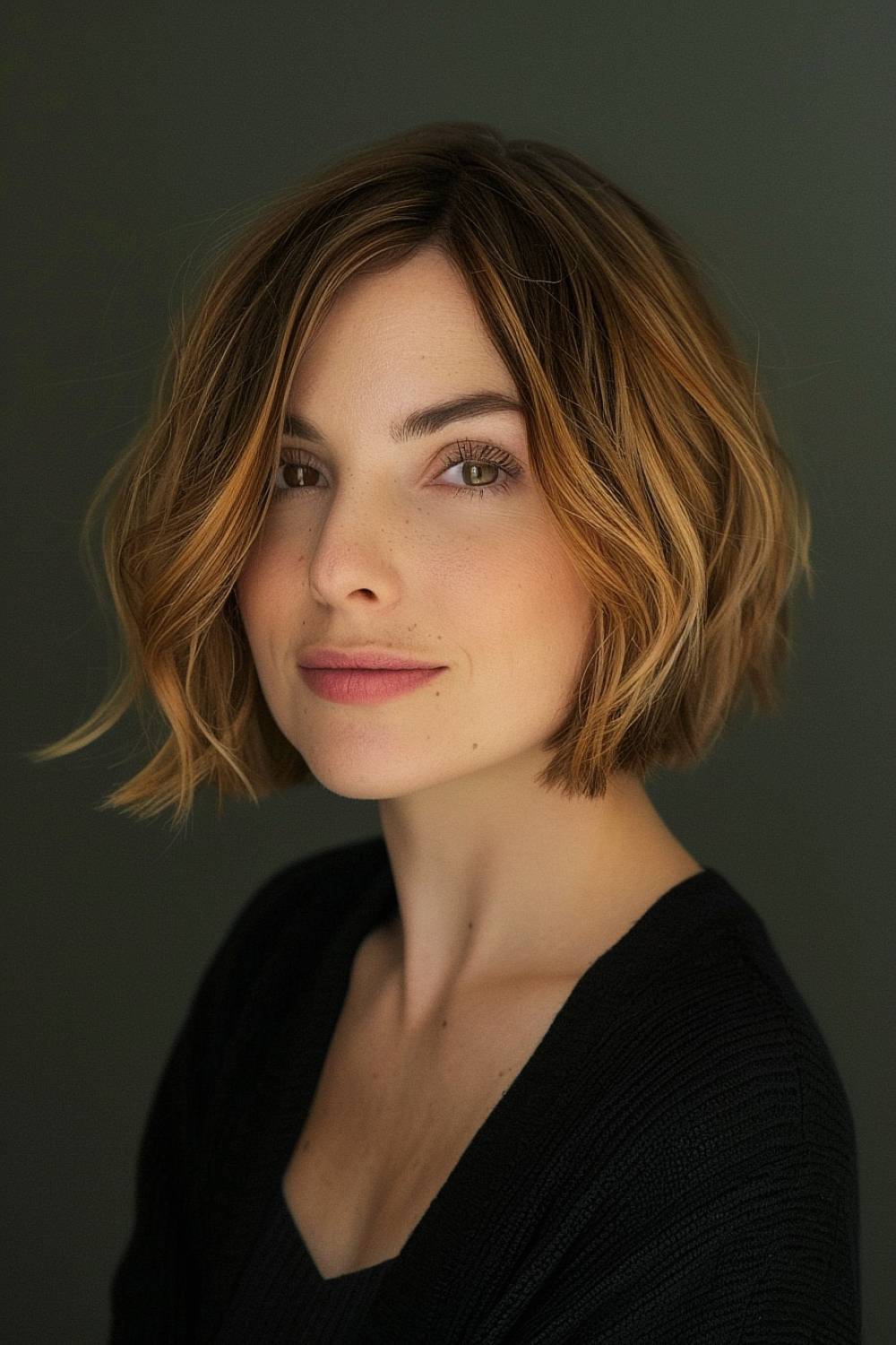 Modern Italian bob