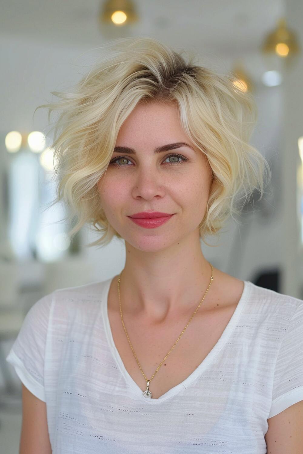 Messy Layered Short Hair