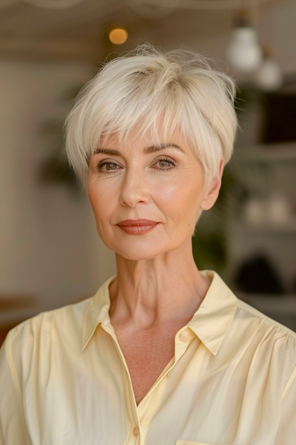 Modern sassy cut for over 60