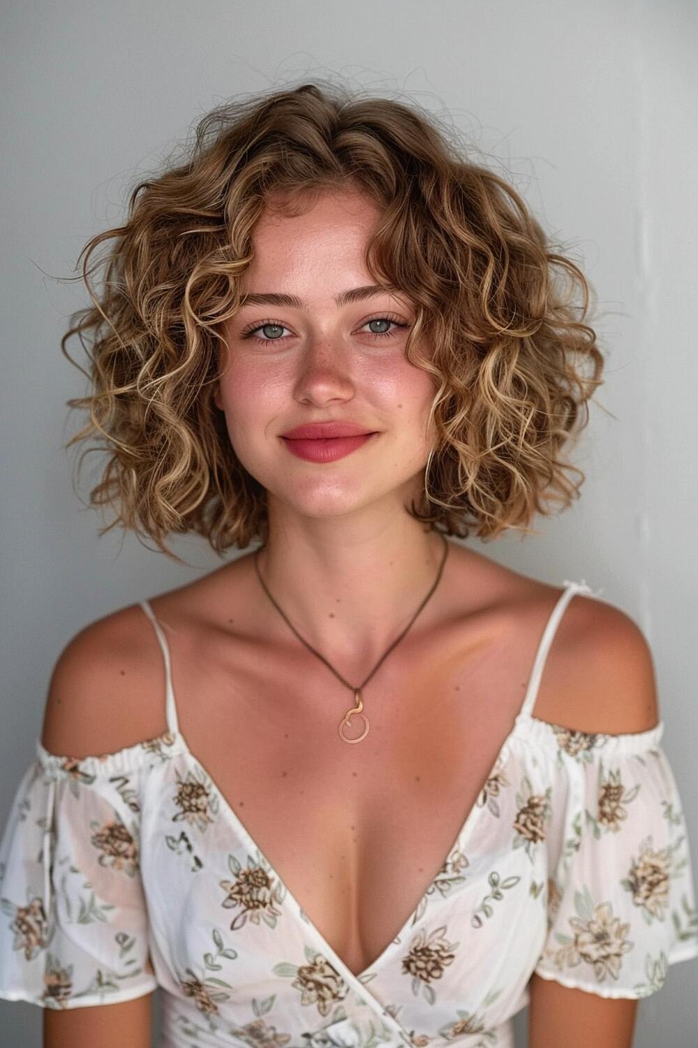 Messy Short Curly Hair