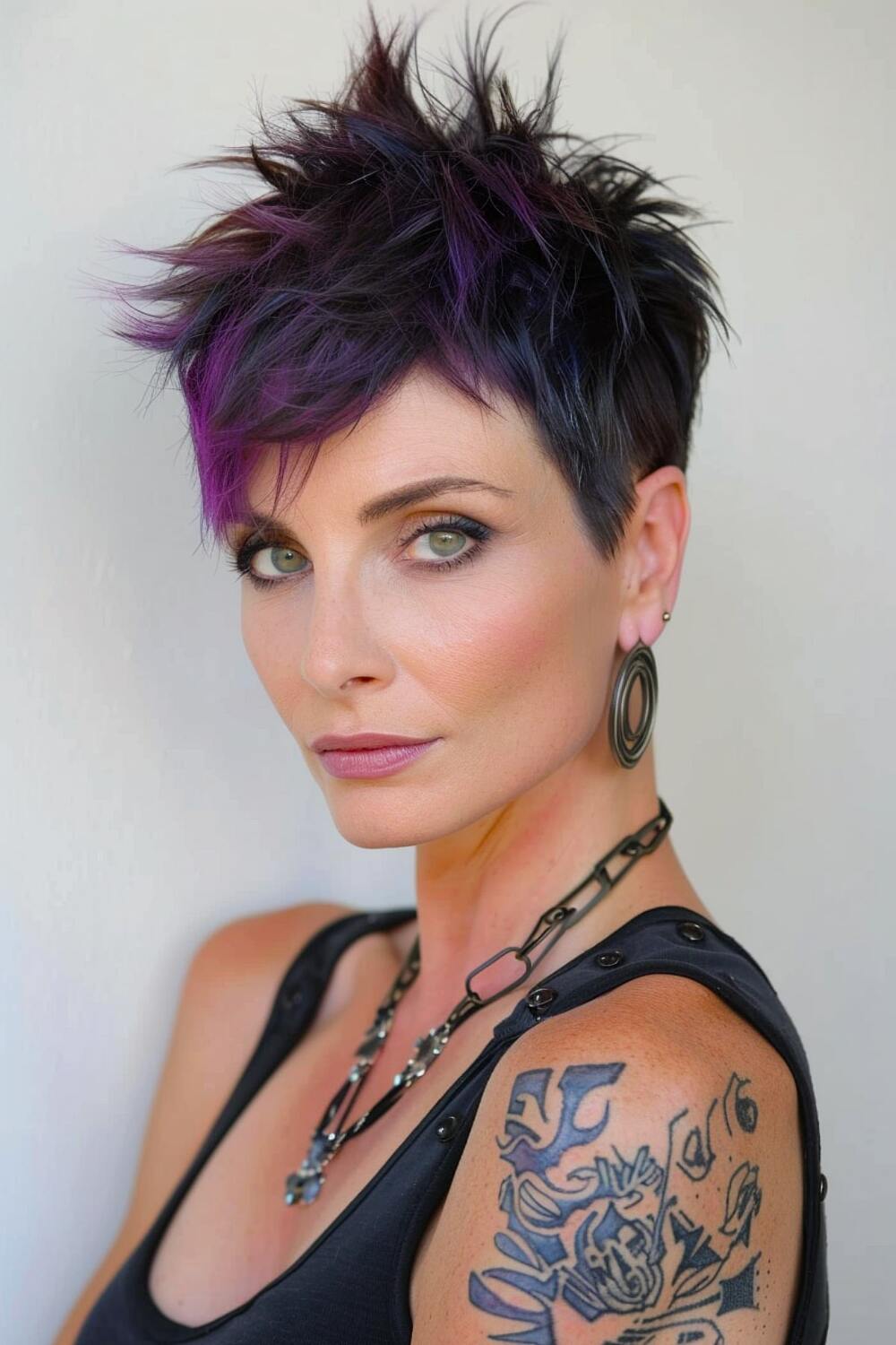 Rebelcut spiky pixie haircut