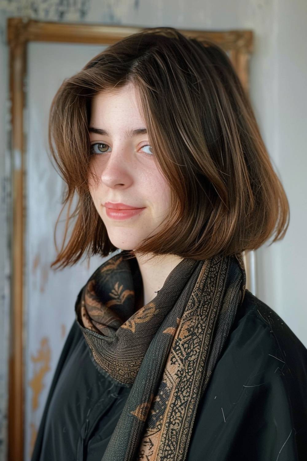 Retro Italian bob