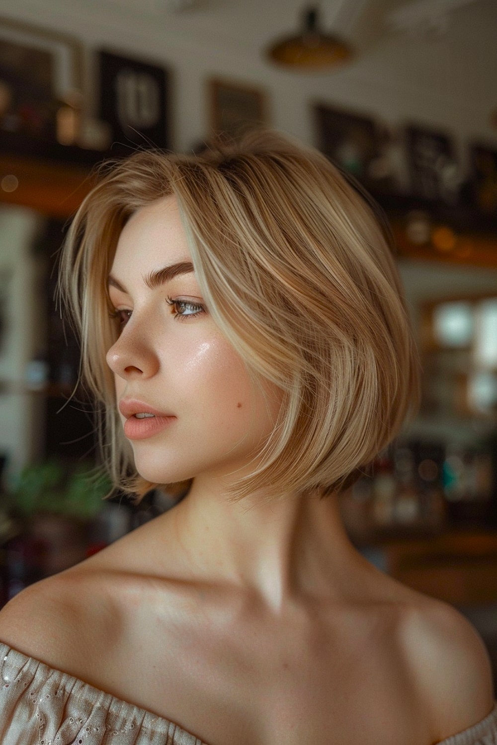 Sassy bob haircut