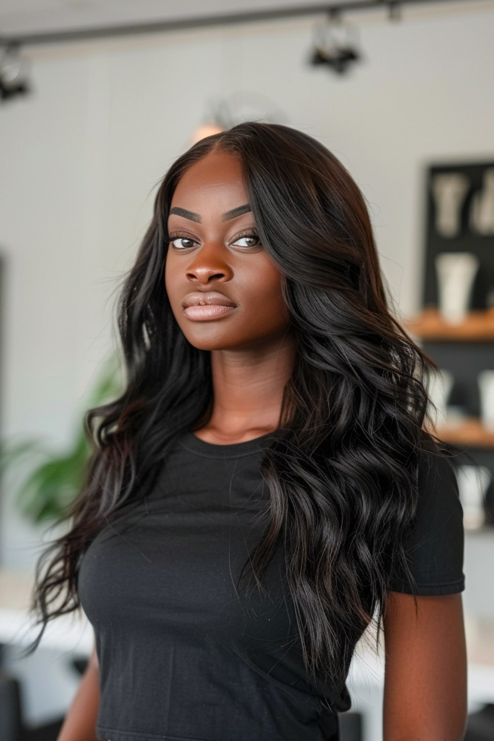 Sassy hair extensions for volume