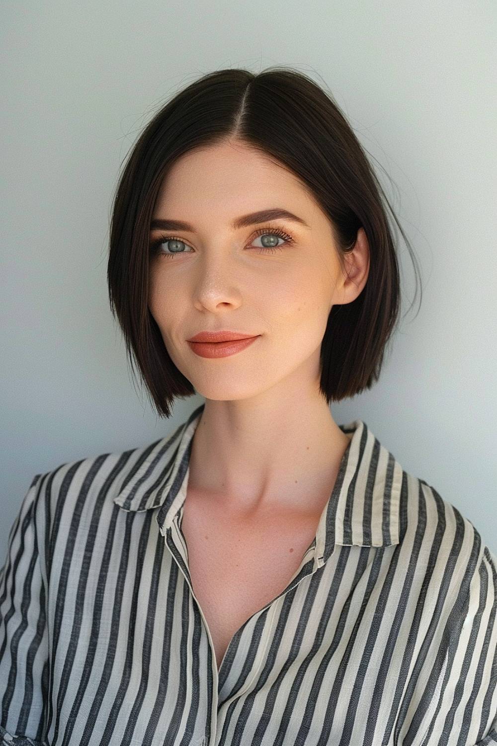 Sleek Italian bob