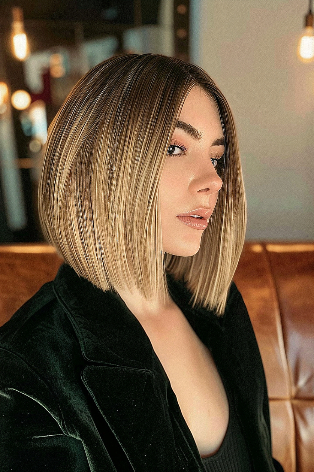 Swing bob with sleek, polished styling and smooth finish