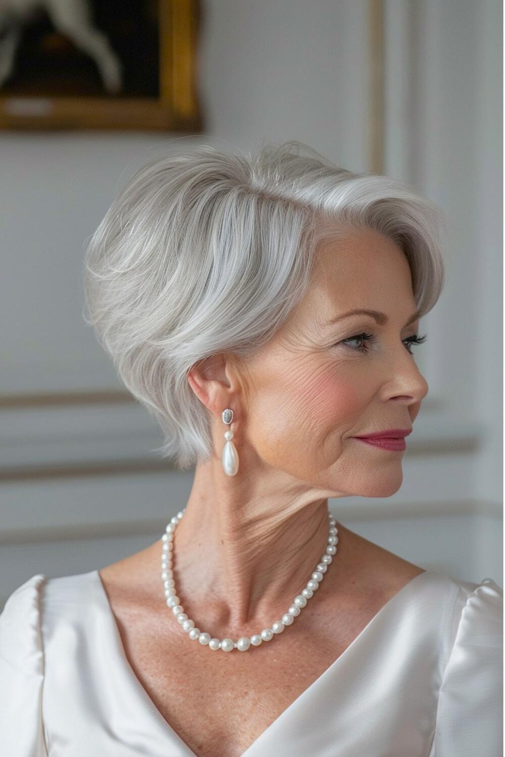 Sweep style for women over 60